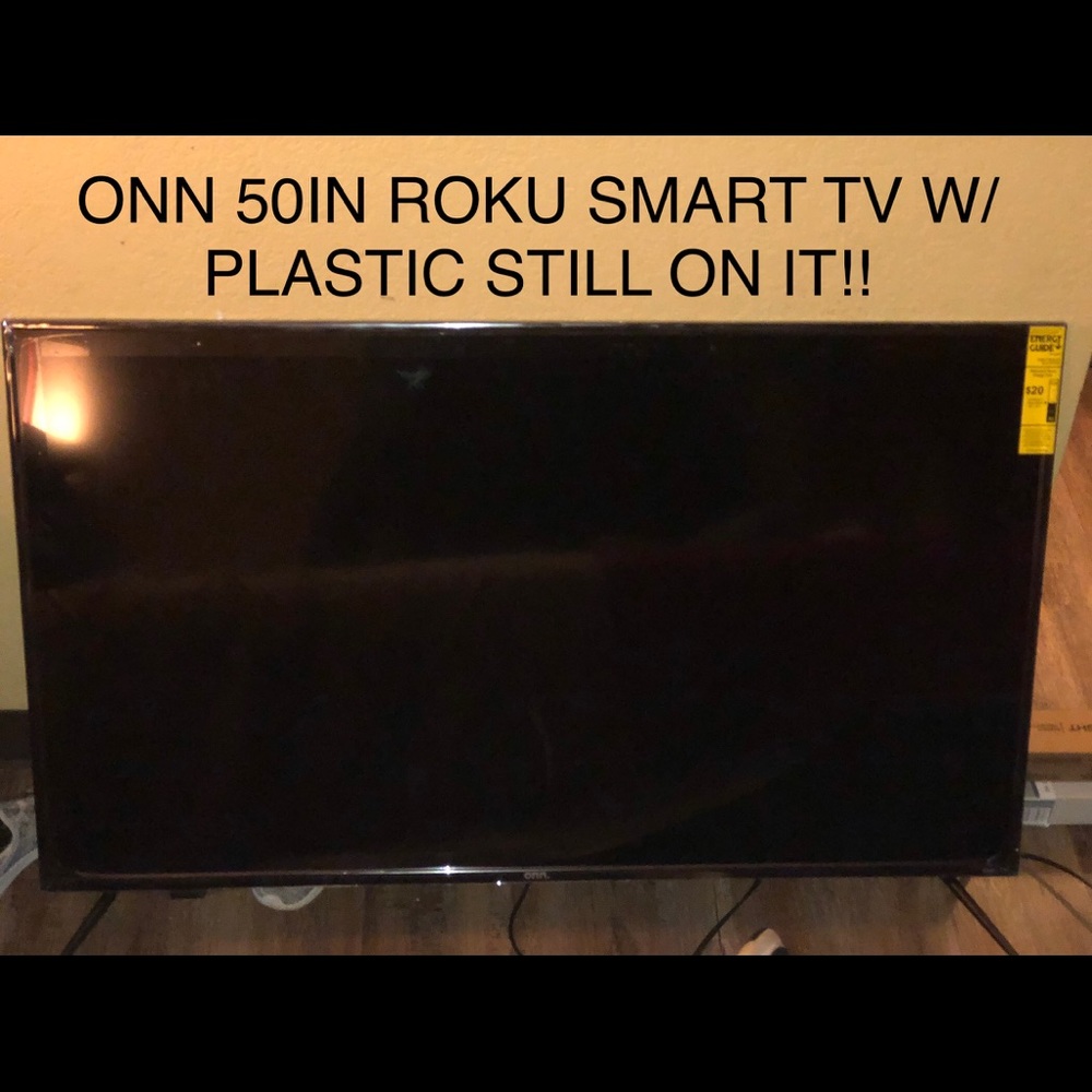 50 Inch ONN flat screen Roku Smart TV $275. - Picture 1 of 2